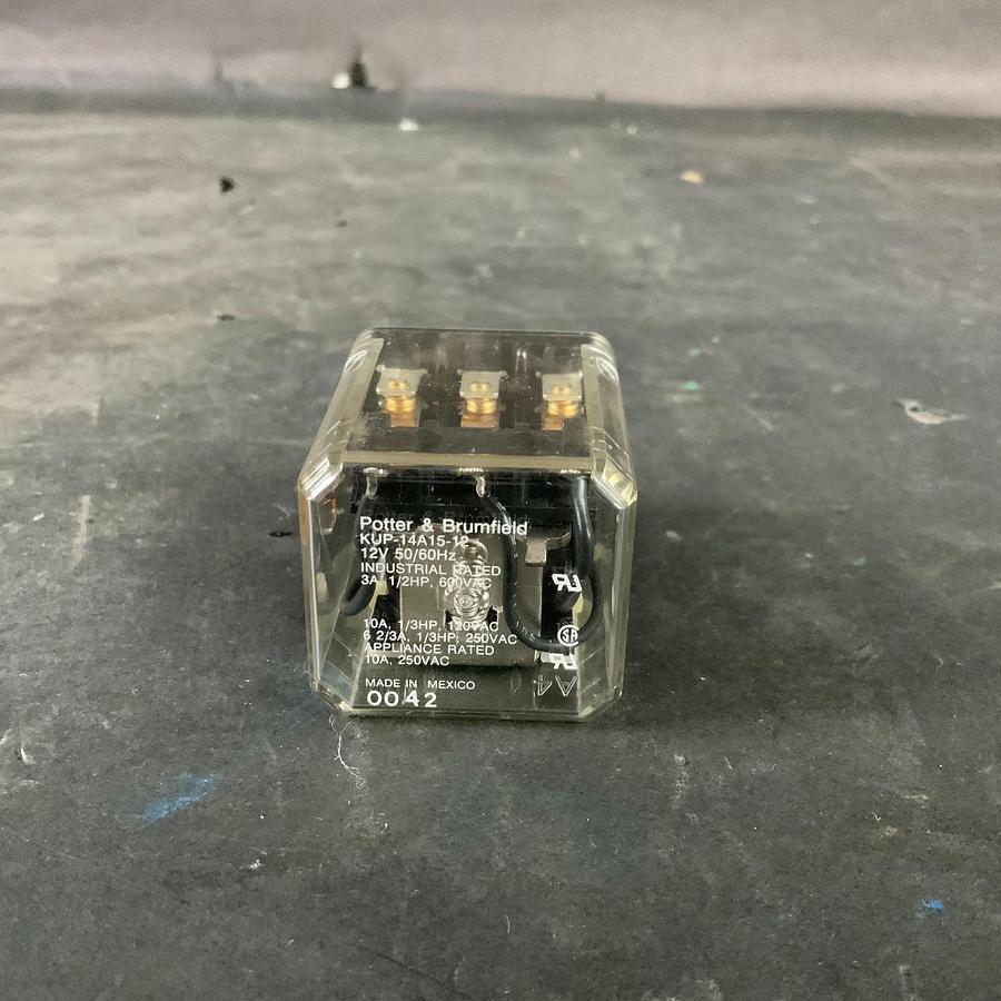 Used POTTER & BRUMFIELD KUP-14A15-12V  RELAY ($9 OBO)