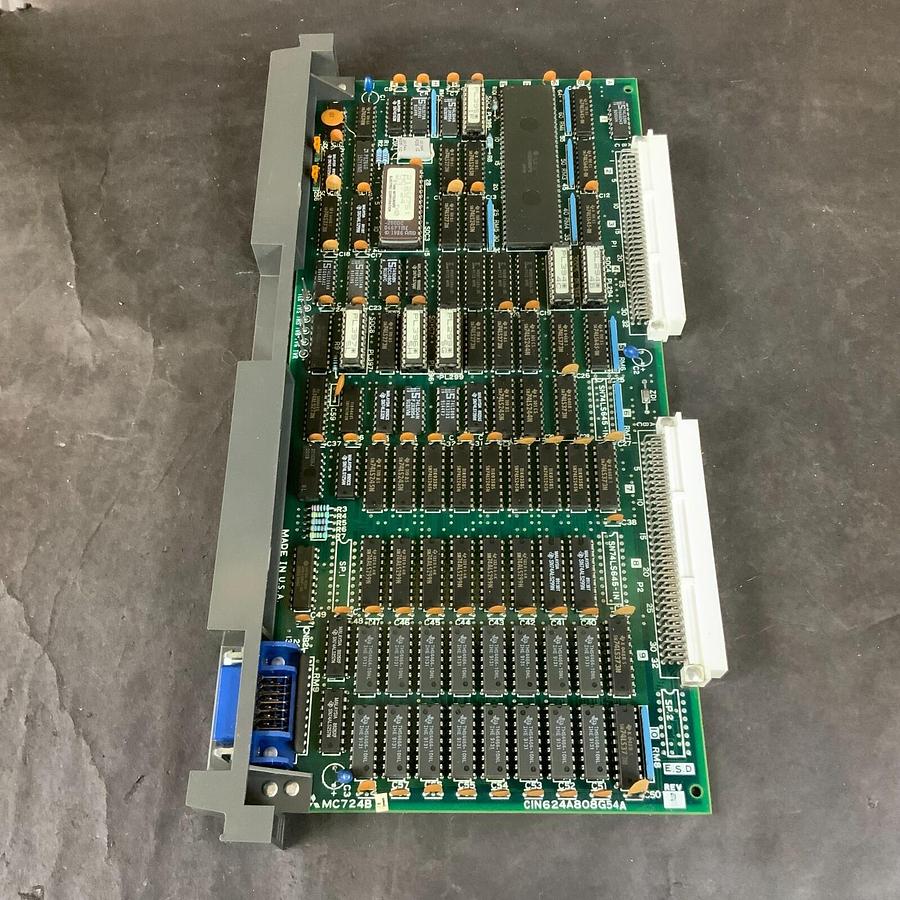 Used MITSUBISHI MC724B-1 CIN624A808G54A REV.D CONTROL BOARD ($40 OBO)