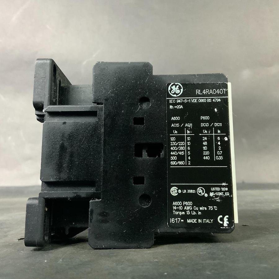 Used GENERAL ELECTRIC RL4RA040T CONTACTOR ($40 OBO)