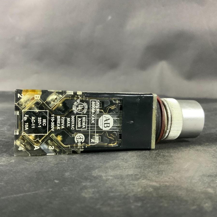 Used ALLEN BRADLEY 800MR-PA16S RED PILOT LIGHT ($20 OBO)