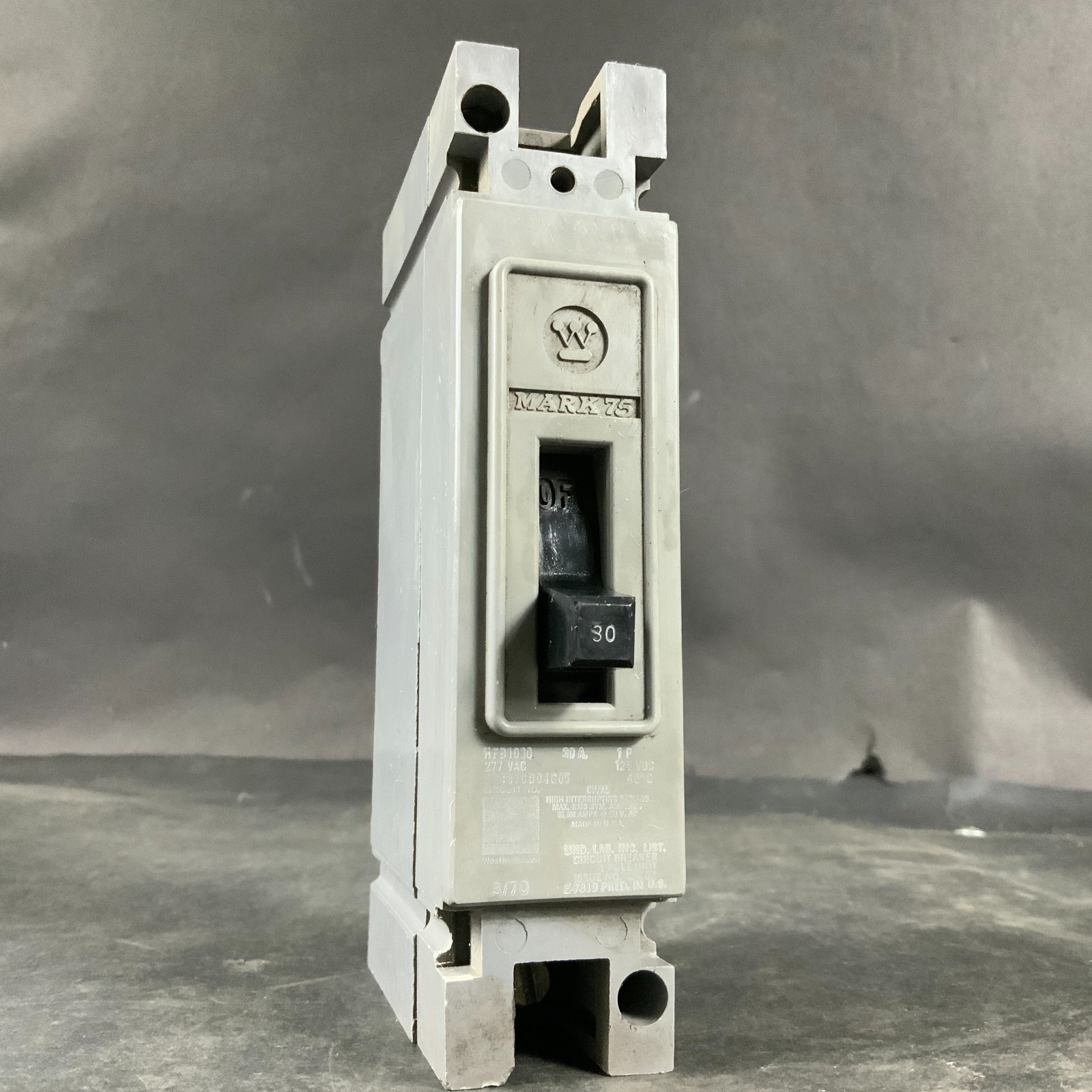 Used WESTINGHOUSE HFB1030 CIRCUIT BREAKER ($40 OBO)