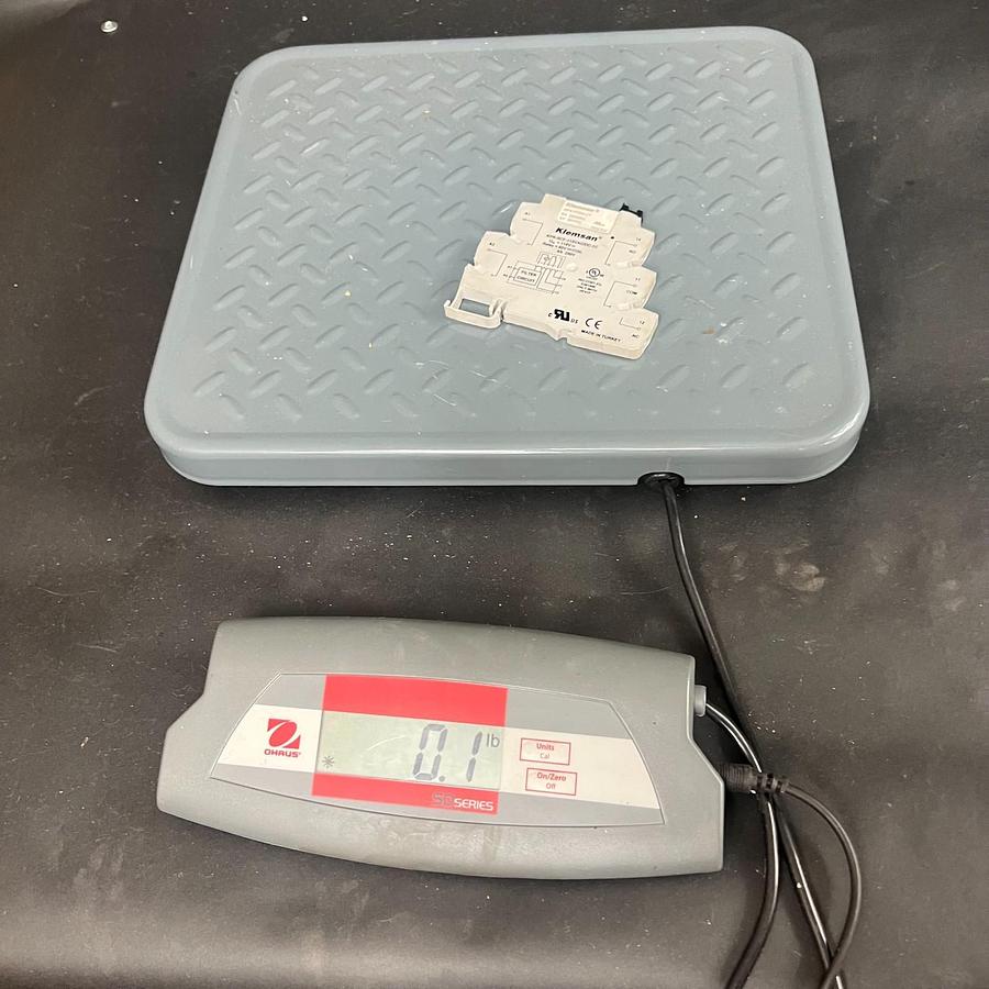 Used KLEMSEN KPR-SCF-115VAC/DC-1C INTERFACE RELAY ($18 OBO)