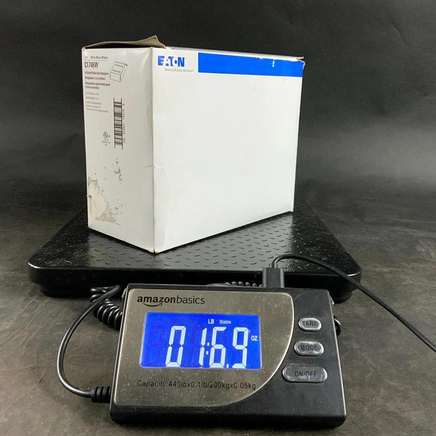 Used EATON C1746W 6-OUTLET POLARIZED ADAPTER - SET OF 5 ($25 OBO)