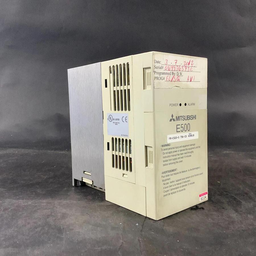 Used MITSUBISHI FR-E520-0.75K-CD DRIVE INVERTER