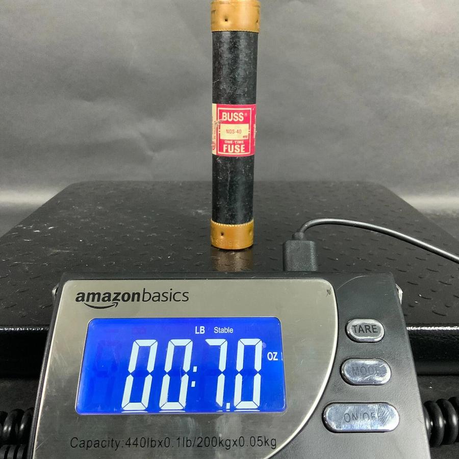 BUSSMANN NOS-40 ONE-TIME FUSE ($10 OBO)