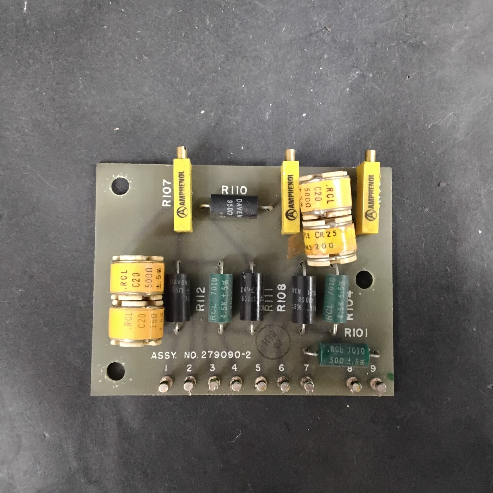 Used 279090-2 ELECTRONIC ASSEMBLY BOARD ($35 OBO)