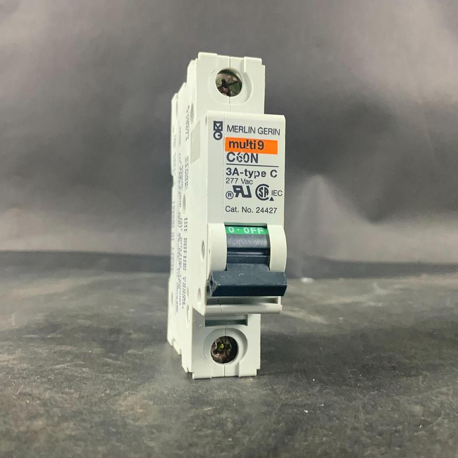 Used MERLIN GERIN MULTI9 C60N 3A-TYPE C CIRCUIT BREAKER ($15 OBO)