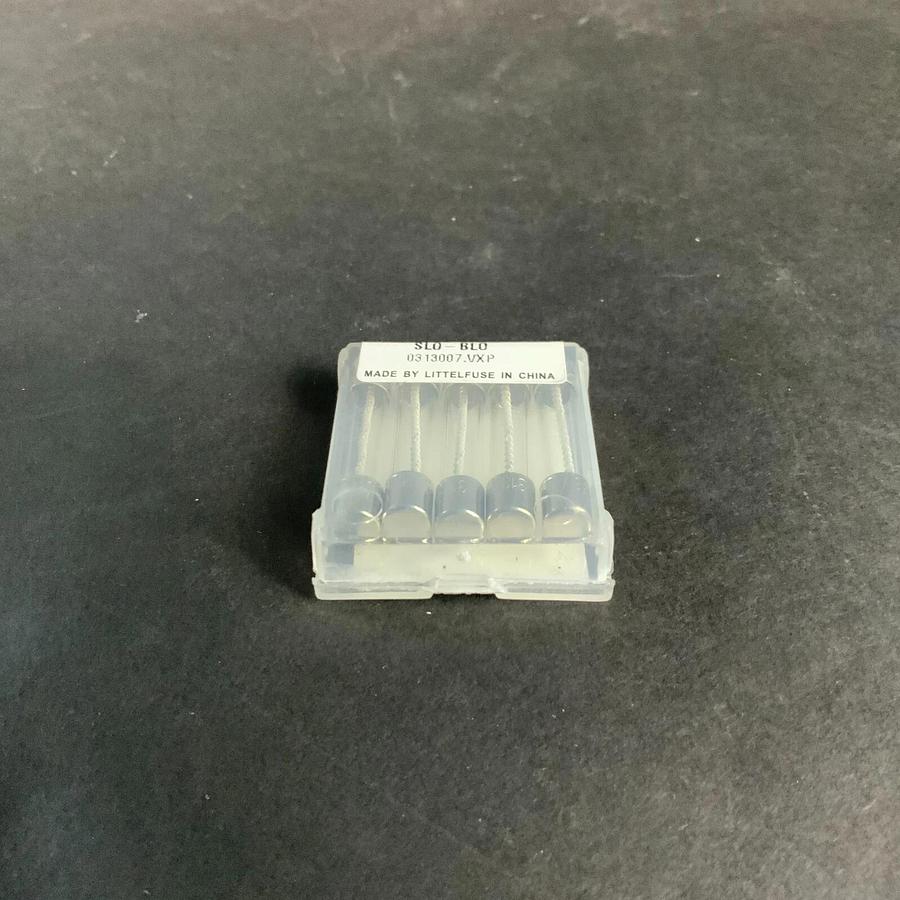 Used LITTELFUSE 313-7A-250VAC FUSE - SET OF 5 ($5 OBO)