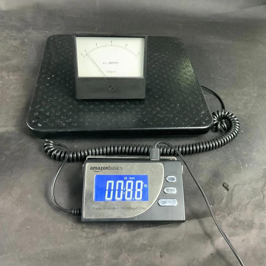 Used SIMPSON AC AMPERES PANEL METER 0-15 ($50 OBO)