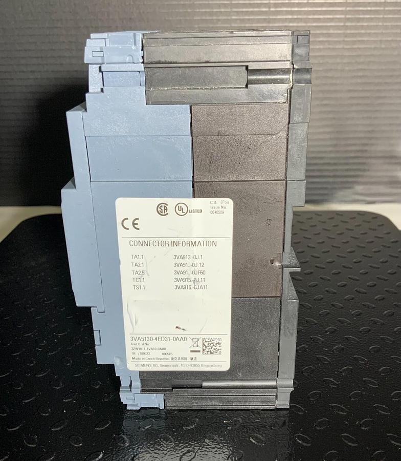 Used SIEMENS 3VA5130-4ED31-0AA0 ($442.99 OBO)