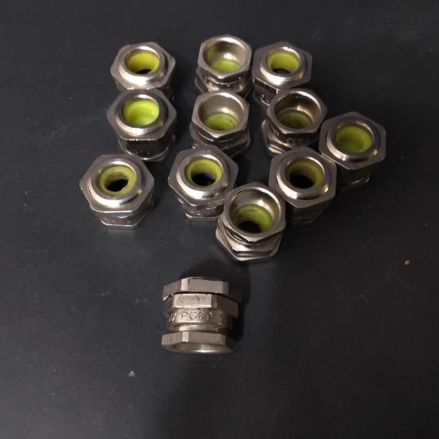 Used CAPRI-NORMADIX PG09 CABLE GLANDS-LOT OF 12 ($7 OBO)
