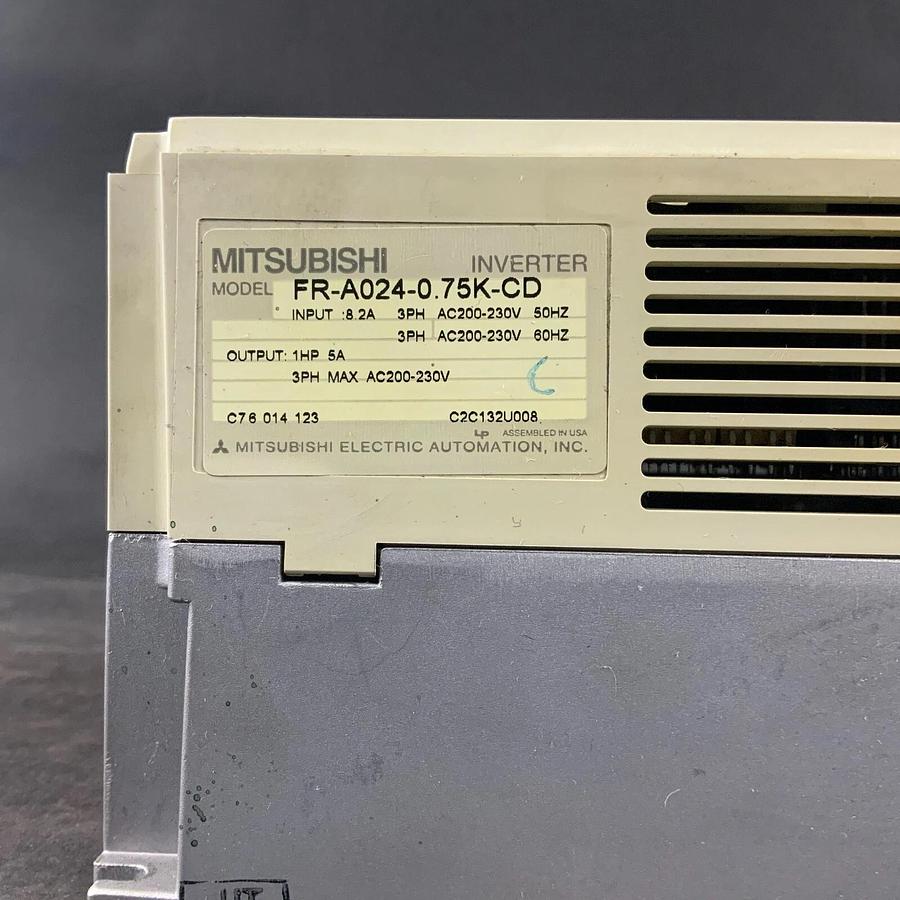 Used MITSUBISHI FR-A024-0.75K-CD DRIVE ($625 OBO)