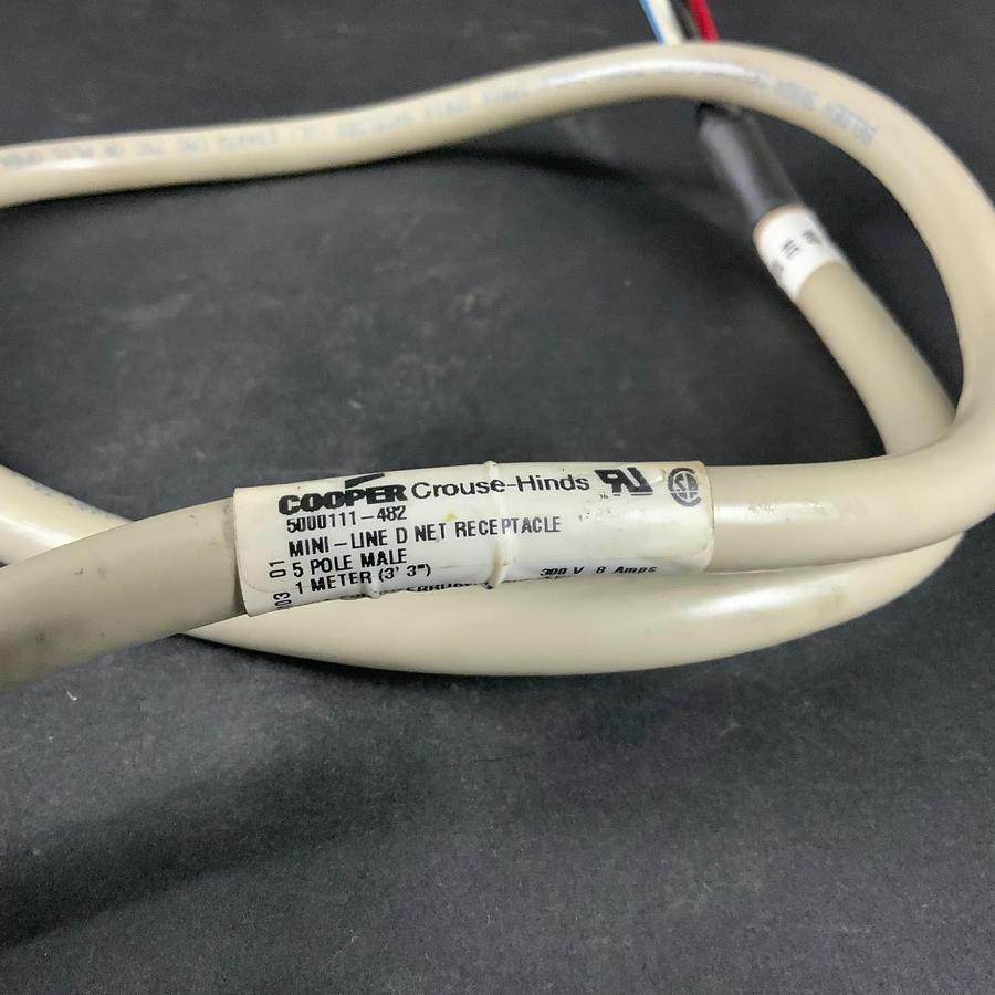 Used CROUSE HINDS 5000111-482 MINI LINE D NET RECEPTACLE ($15 OBO)