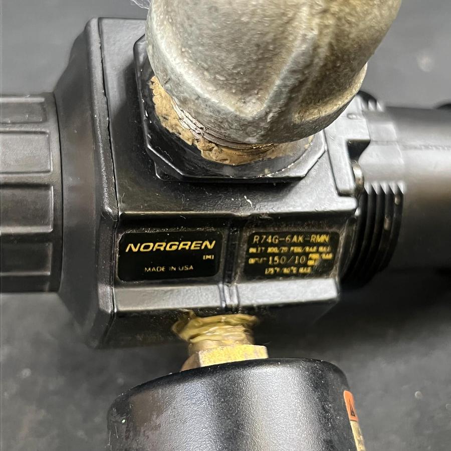 Used NORGREN R74G-6AK-RMN PRESSURE REGULATOR ($70 OBO)