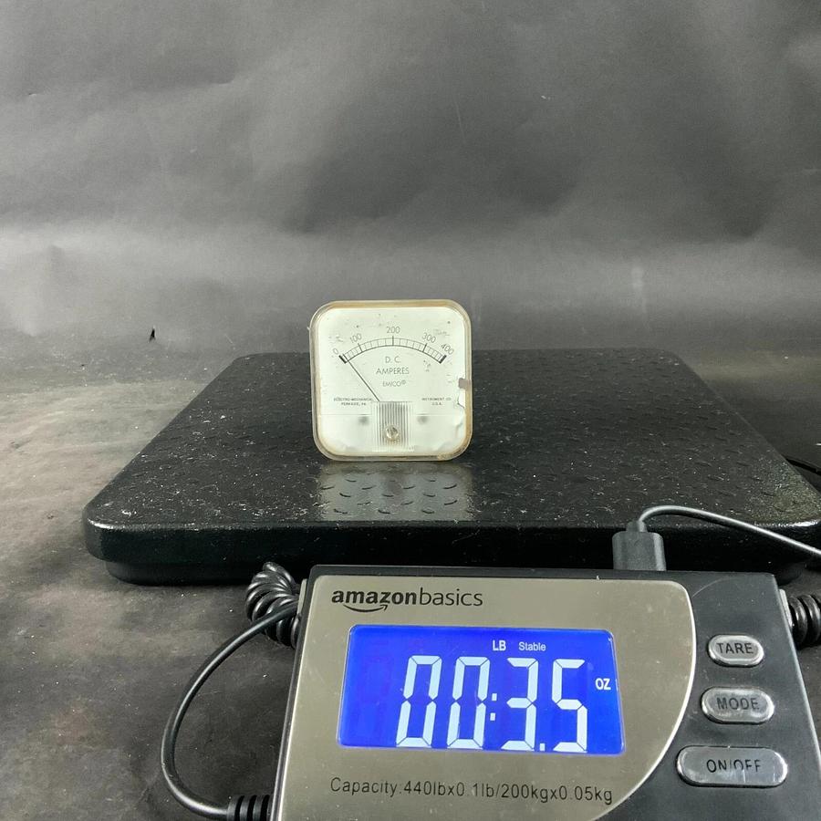 Used EMICO DC AMPERES 0-400 METER ($15 OBO)