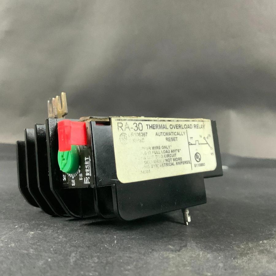 Used SHERNDIAN ELECTRIC RA-30 THERMAL OVERLOAD RELAY ($15 OBO)