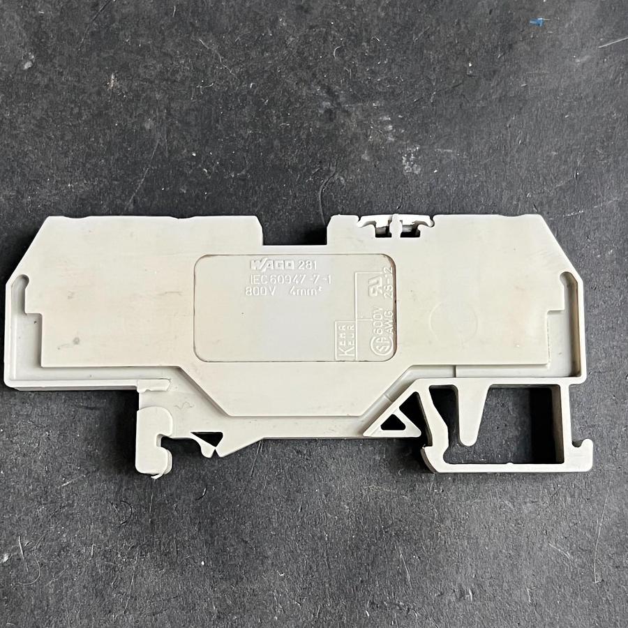 Used WAGO 281 TERMINAL BLOCK ($1 OBO)