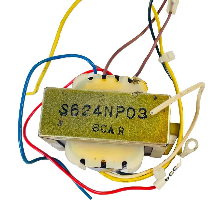 Used SCAR S624NP03 STEP DOWN LINEAR POWER TRANSFORMER ASSEMBLY WIRE HARNESS JAPAN