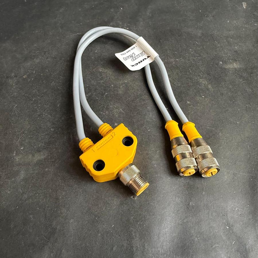 Used TURCK VB2-F8M 4.4/2RK 4T-0.3/0.3 CORDSET ($40 OBO)