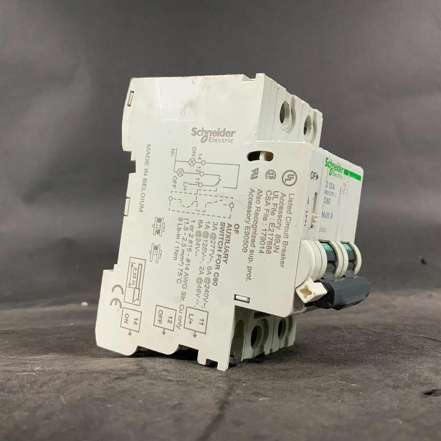 Used SCHNEIDER ELECTRIC D13 C60 CIRCUIT BREAKER ($20 OBO)