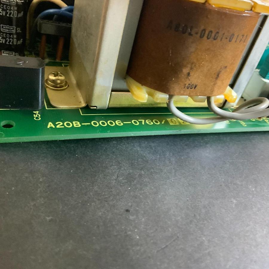 Used FANUC A20B-0006-0760/02A POWER SUPPLY BOARD ($30 OBO)