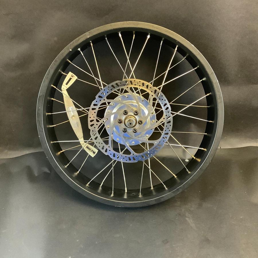 Used 20"x4-1/4 ELECTRIC BIKE REAR RIM WITH SX3K HUB AN ROTOR ($180 OBO)