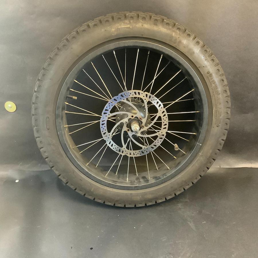 Used KENDA K-272 E-16-402 3.00-16 FULL WHEEL WITH ROTOR (URB-E HUB) ($150 OBO)