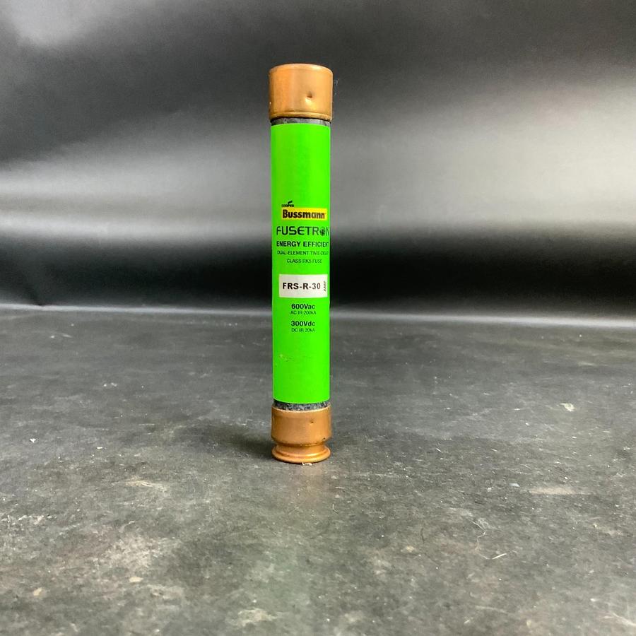 Used BUSSMANN FUSETRON FRS-R-30 DUAL ELEMENT TIME DELAY FUSE ($10 OBO)
