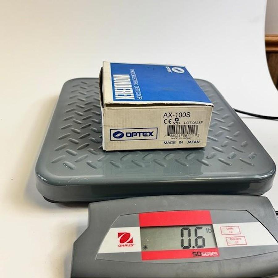 Used OPTEX AX-100S PHOTOELECTRIC DETECTOR
