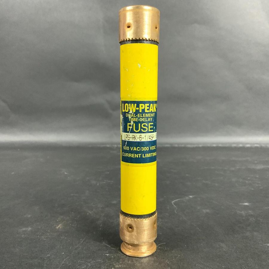 Refurbished BUSSMANN LPS-RK-6-1/4SP LOW PEAK FUSE ($5 OBO) - REFURBISHED