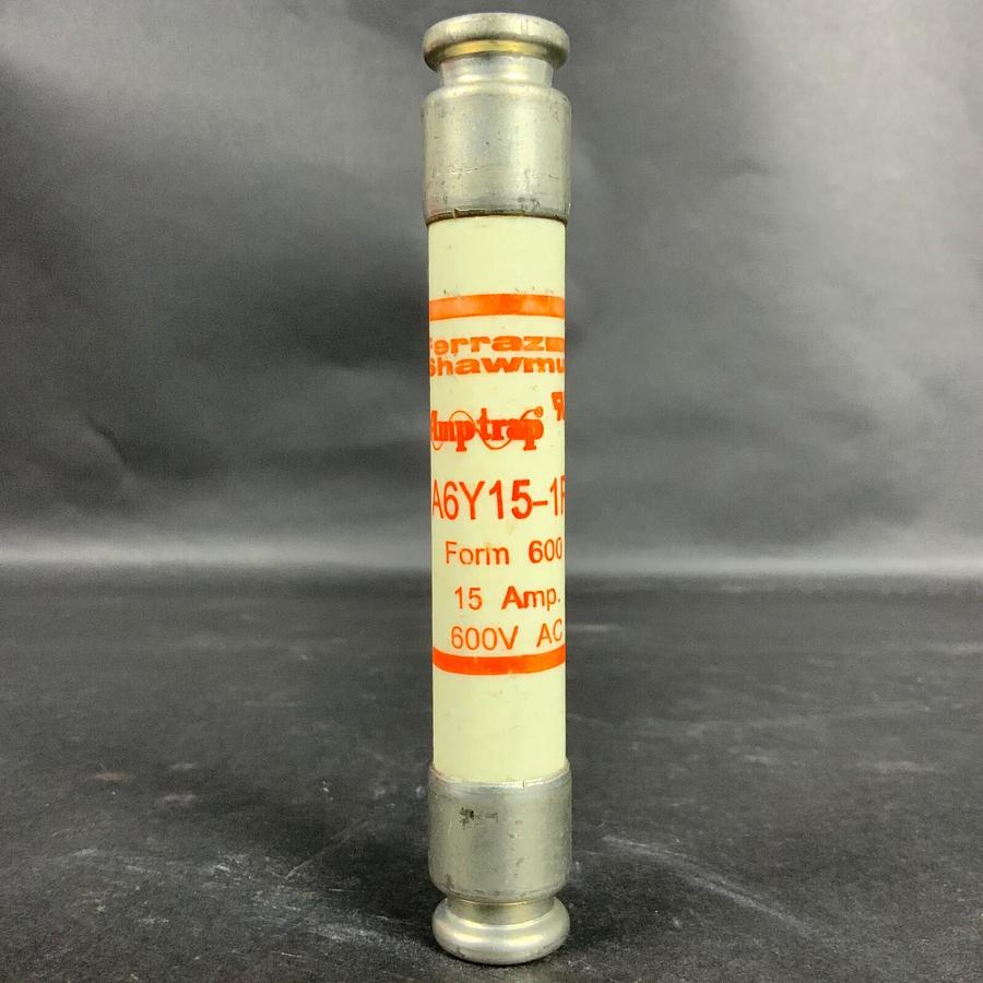 Used FERRAZ SHAWMUT A6Y15-1R OLD STOCK FUSE ($12 OBO)