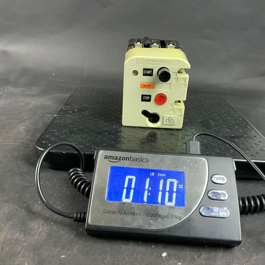 Used MOELLER PKZM3-25-U-NA CIRCUIT BREAKER - WITH HI22-PKZM3 AUX CONTACT ($35 OBO)