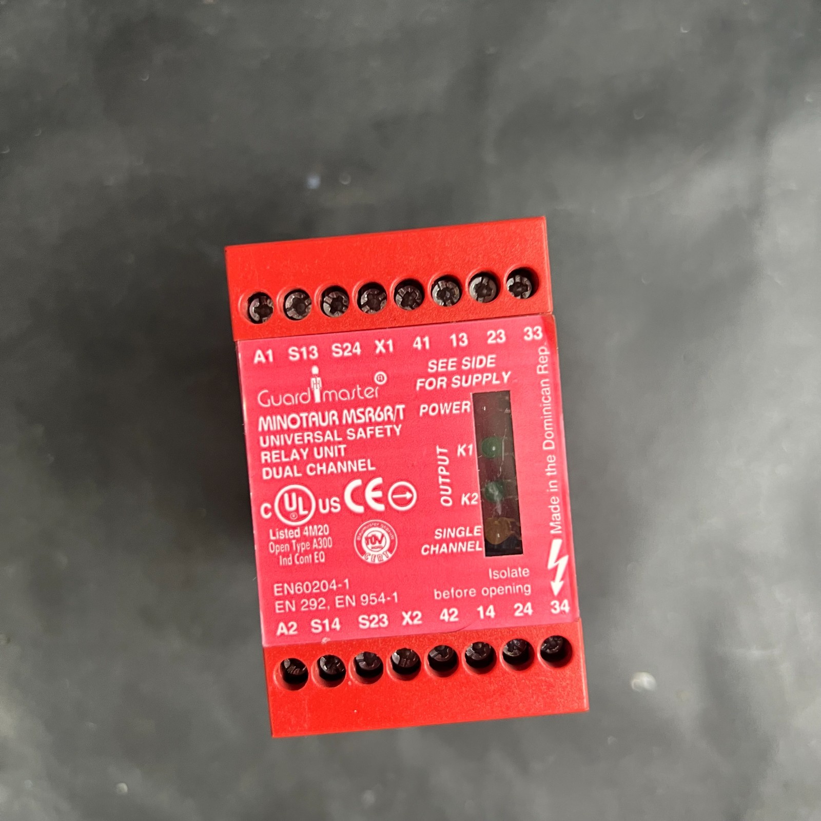Used ALLEN BRADLEY MSR6R/T SAFETY RELAY ($180 OBO)
