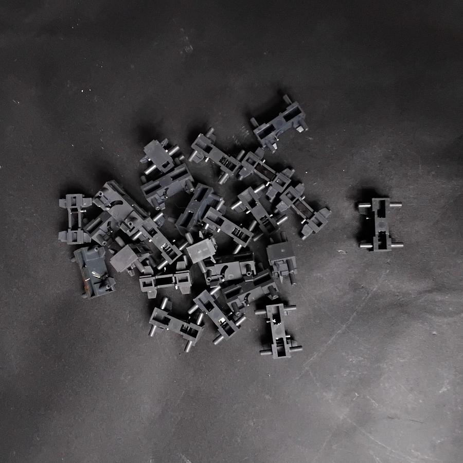 Used PLASTIC ROCKER SWITCH ACTUATOR- LOT OF 25 ($9 OBO)