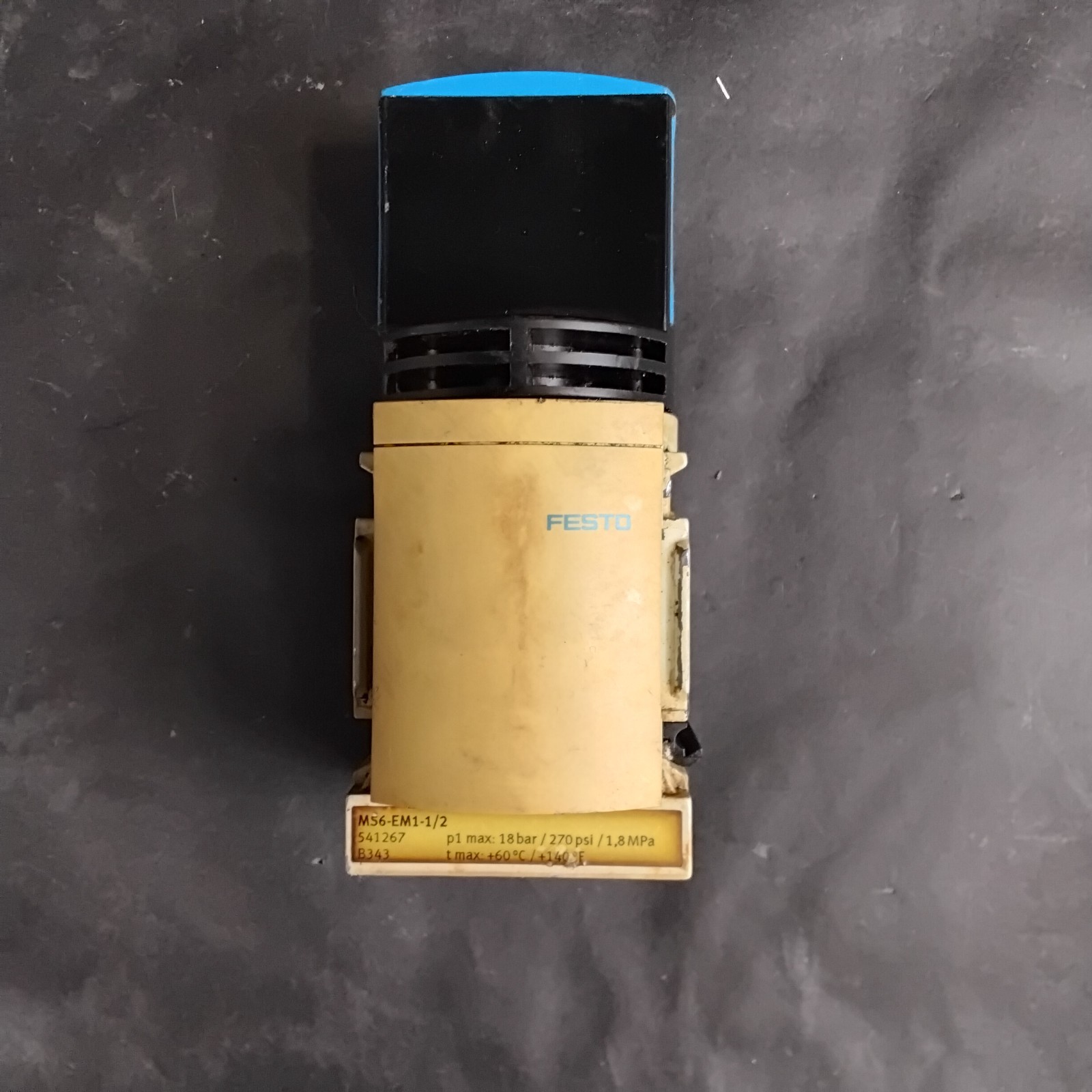 Used FESTO MS6-EM1-1/2 PNEUMATIC VALVE ($35 OBO)