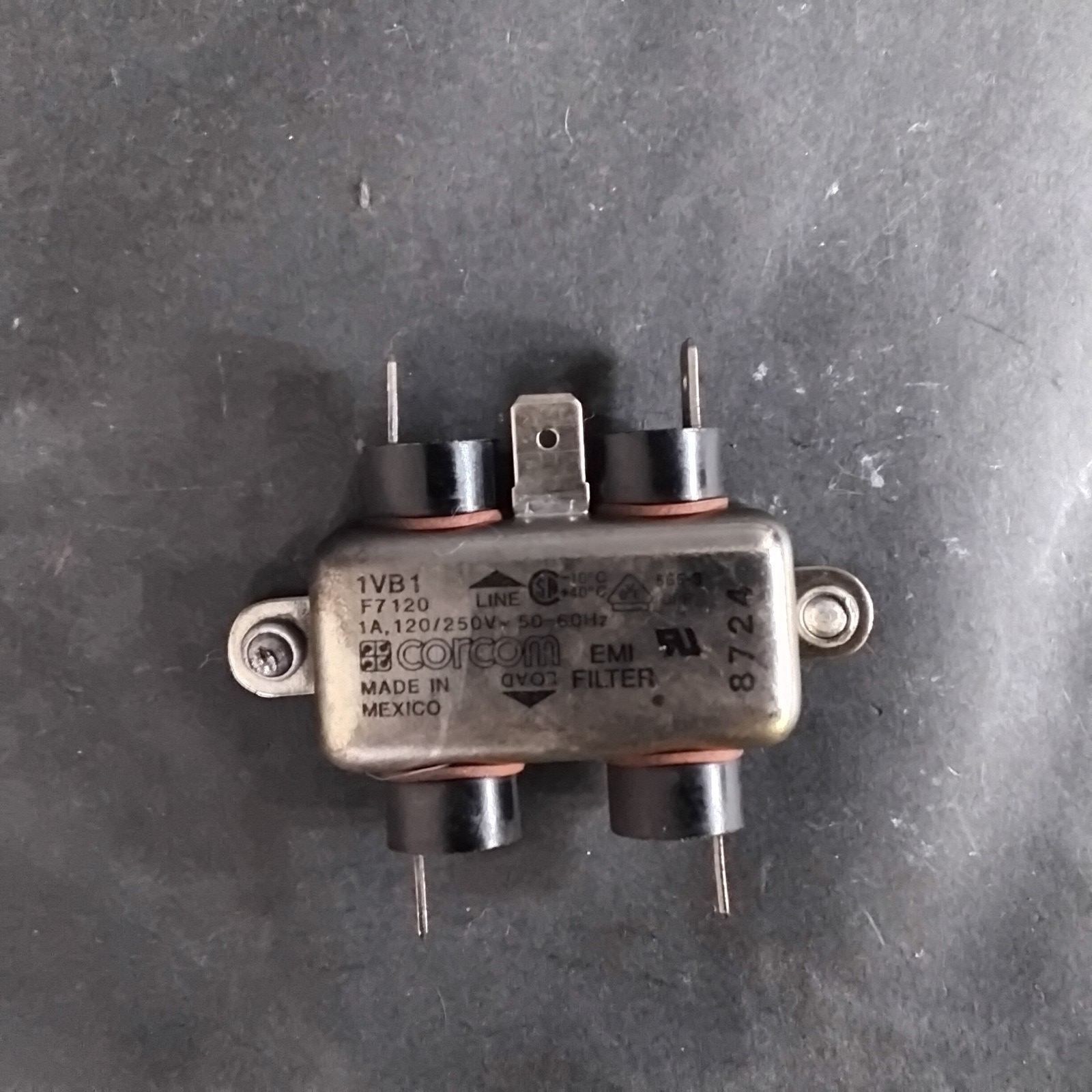 Used CORCOM 1VB1 RFI POWER LINE FILTER ($5 OBO)