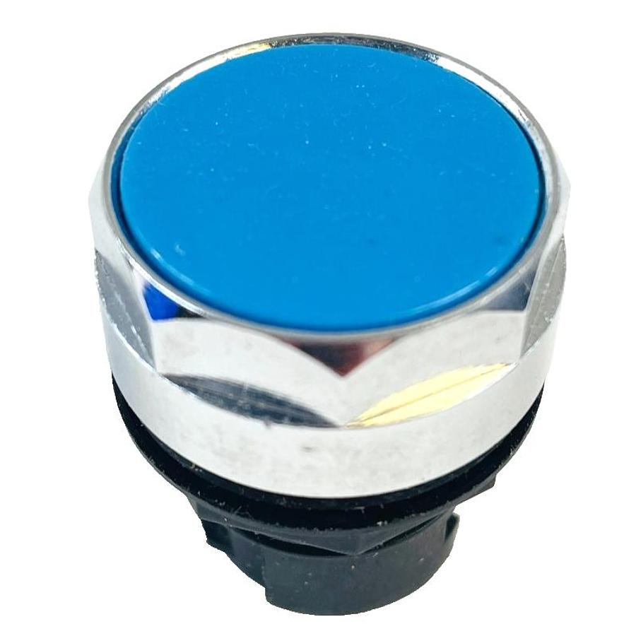 Used CUTLER HAMMER E22P6 FLUSH BLUE PUSHBUTTON 25MM NEW OPEN BOX FULLY FUNCTIONAL