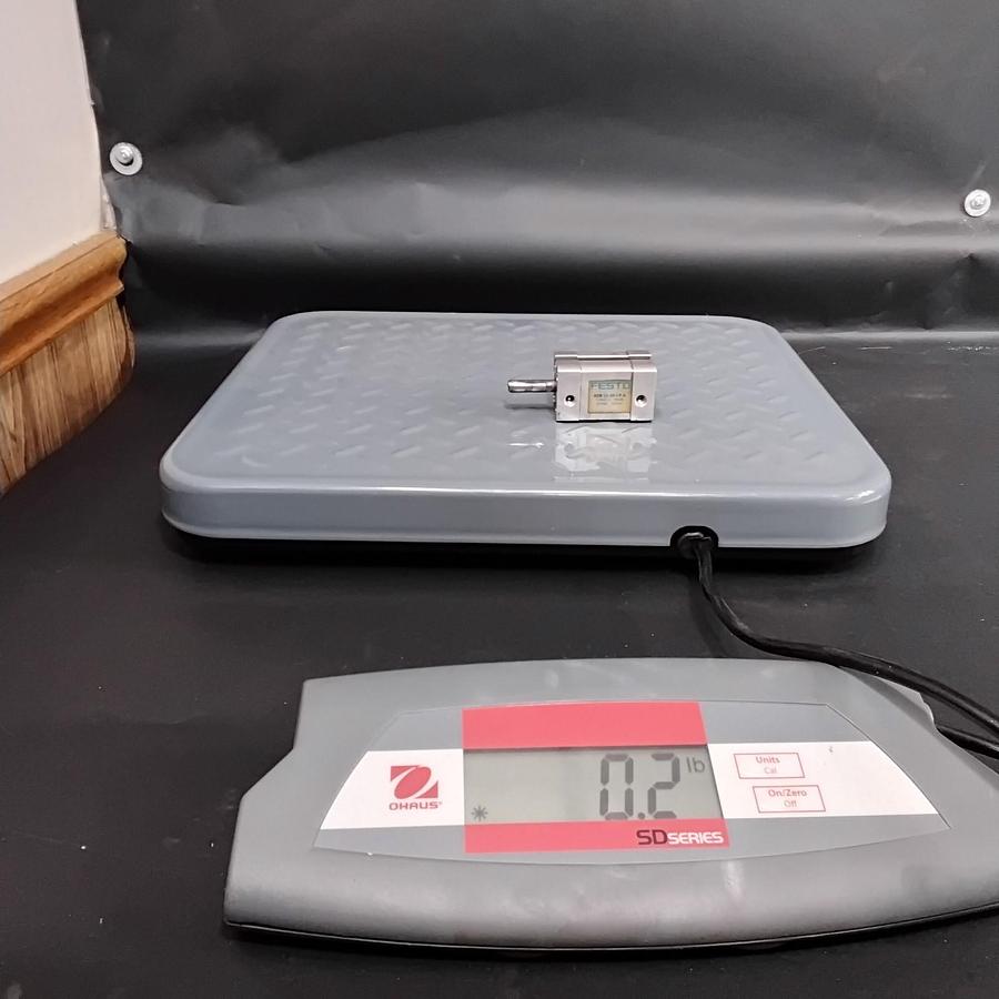 Used FESTO ADN-12-10-I-P-A H608 COMPACT CYLINDER