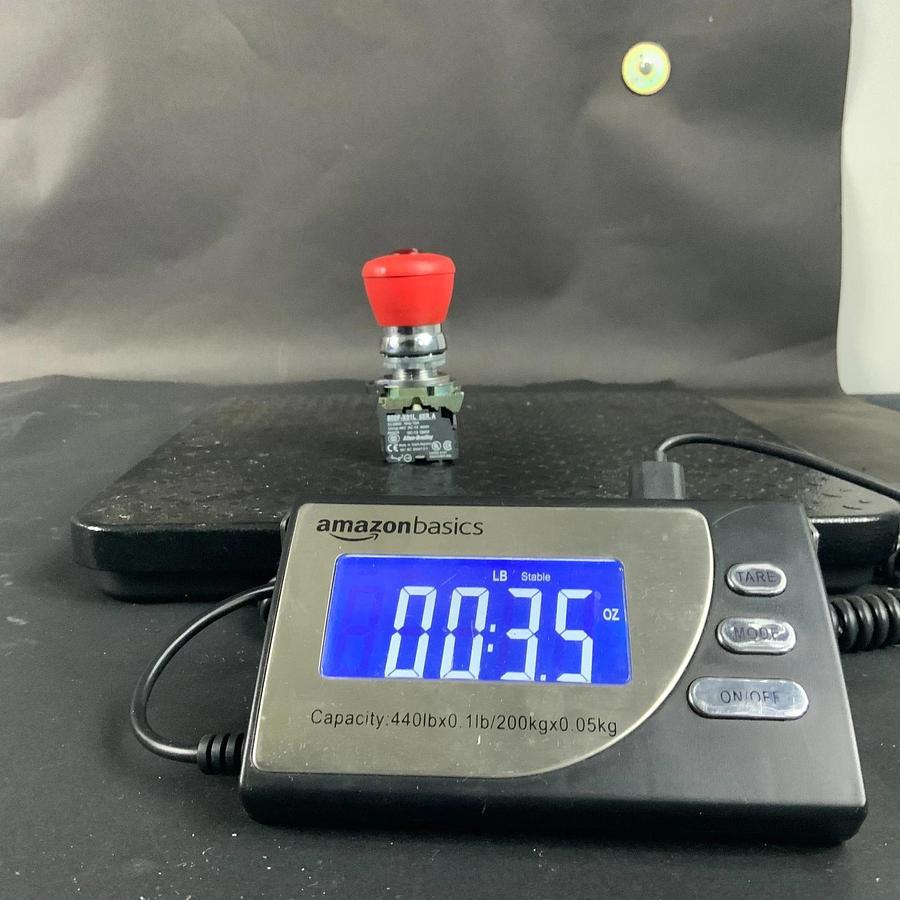 Used ALLEN BRADLEY 800F-X01L SERIES A RED PUSHBUTTON ($25 OBO)