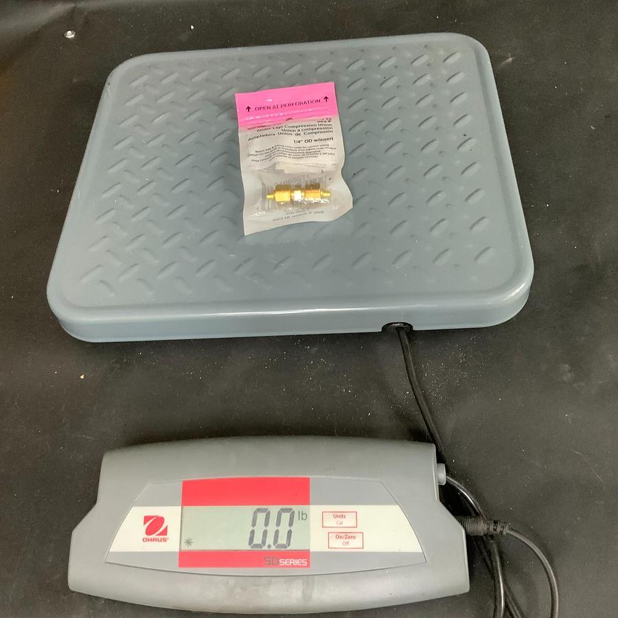 WATTS A-10 962-P ANDER-LIGN COMPRESSION UNION 1/4” OD W/ INSERT ($5 OBO)