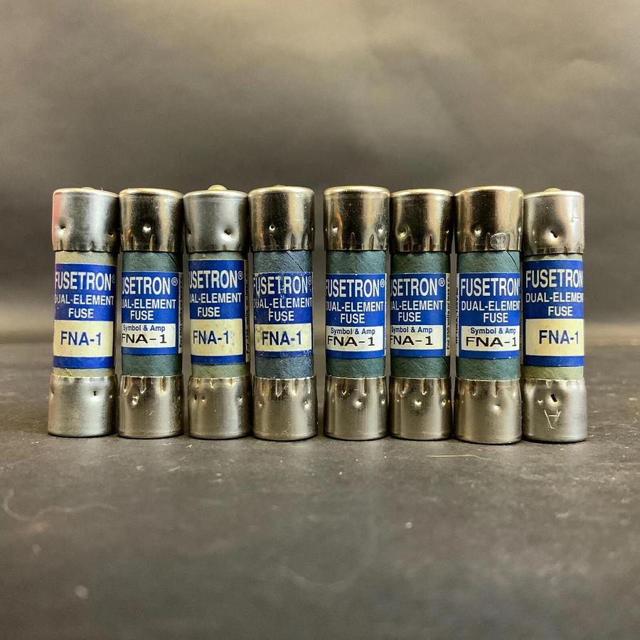 BUSSMANN FUSETRON FNA-1 FUSE - SET OF 8 ($25 OBO)