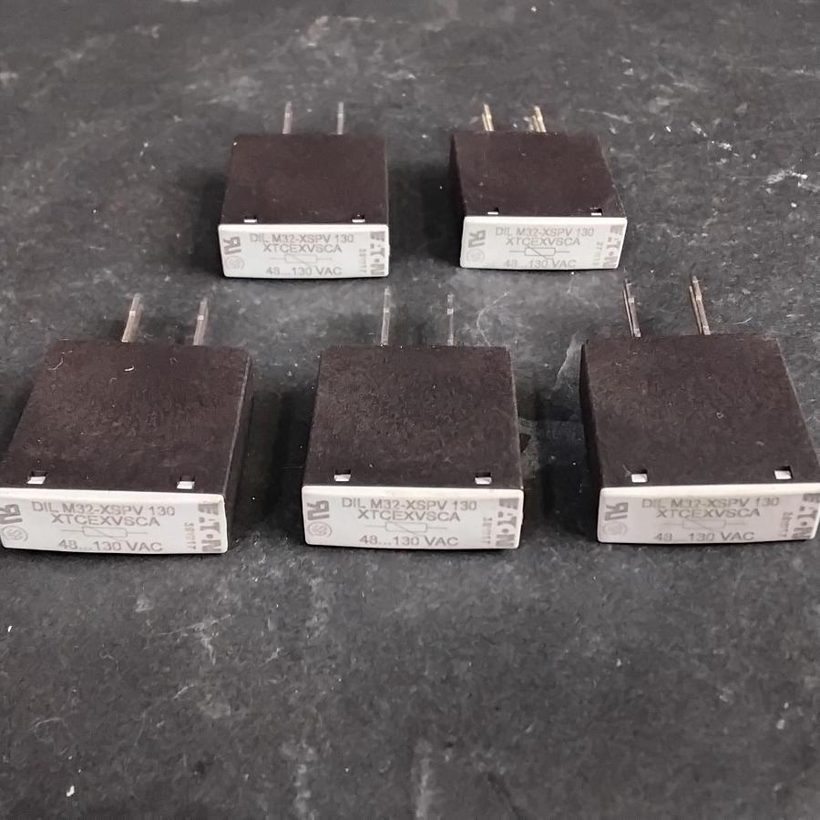 Used KLOCKNER MOELLER DIL M32-XSPV 130 VARISTOR SUPRESSORS- LOT OF 5 ($18 OBO)