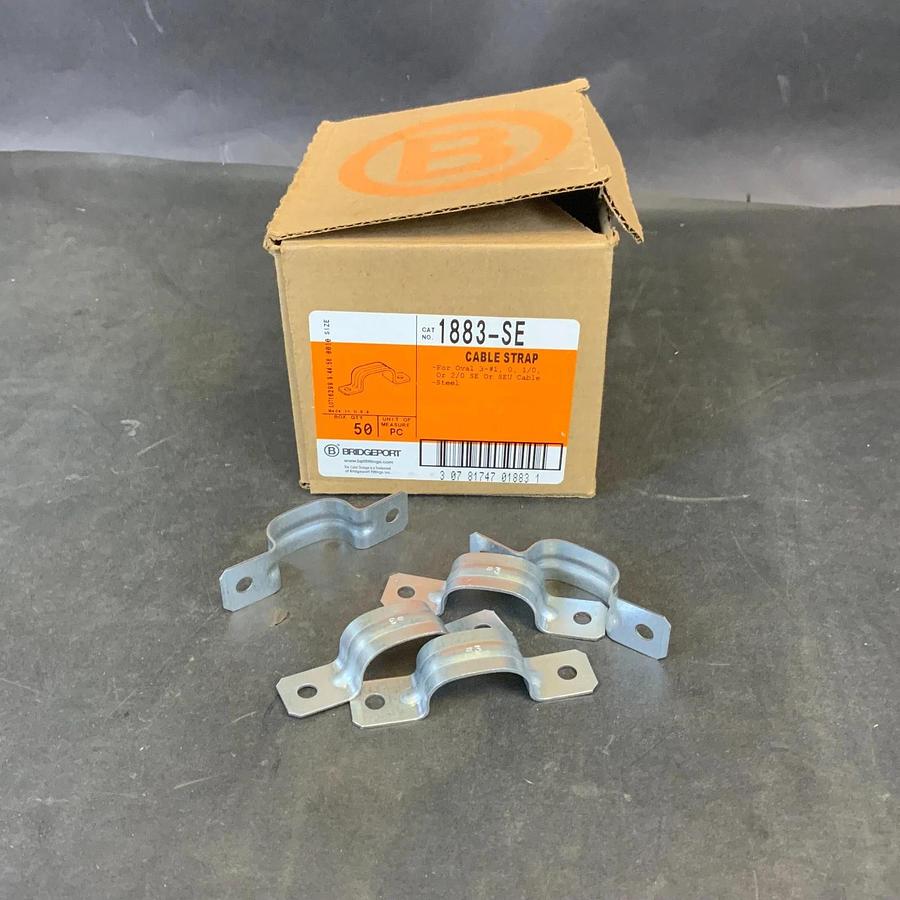 BRIDGEPORT 1883-SE CABLE STRAP - BOX OF 50 ($45 OBO)