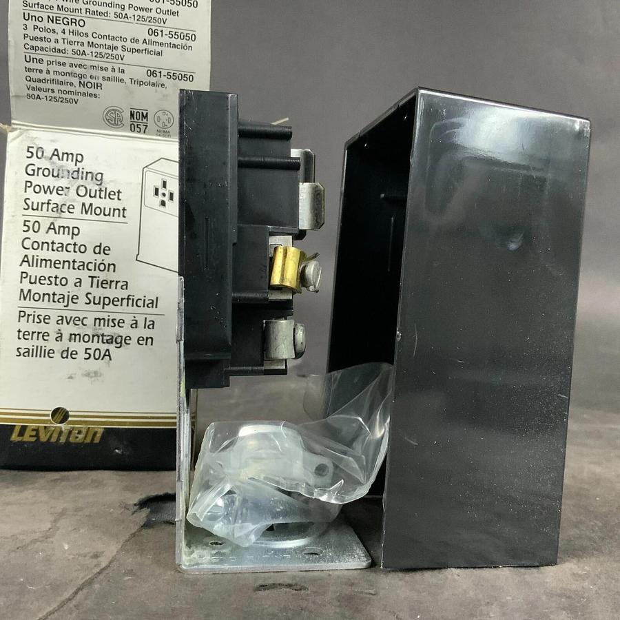 Used LEVITON 061-55050 GROUNDING POWER OUTLET ($15 OBO)