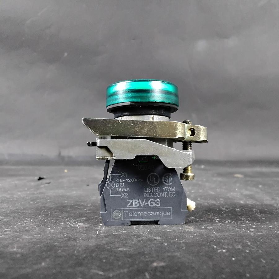 Used TELEMECANIQUE ZBV-G3 GREEN PUSHBUTTON ($15 OBO)