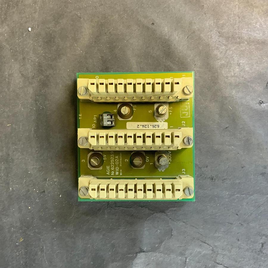 Used AGIE 626.124.2 622523.9 WID-02A WIRE DISTRIBUTION BOARD ($20 OBO)