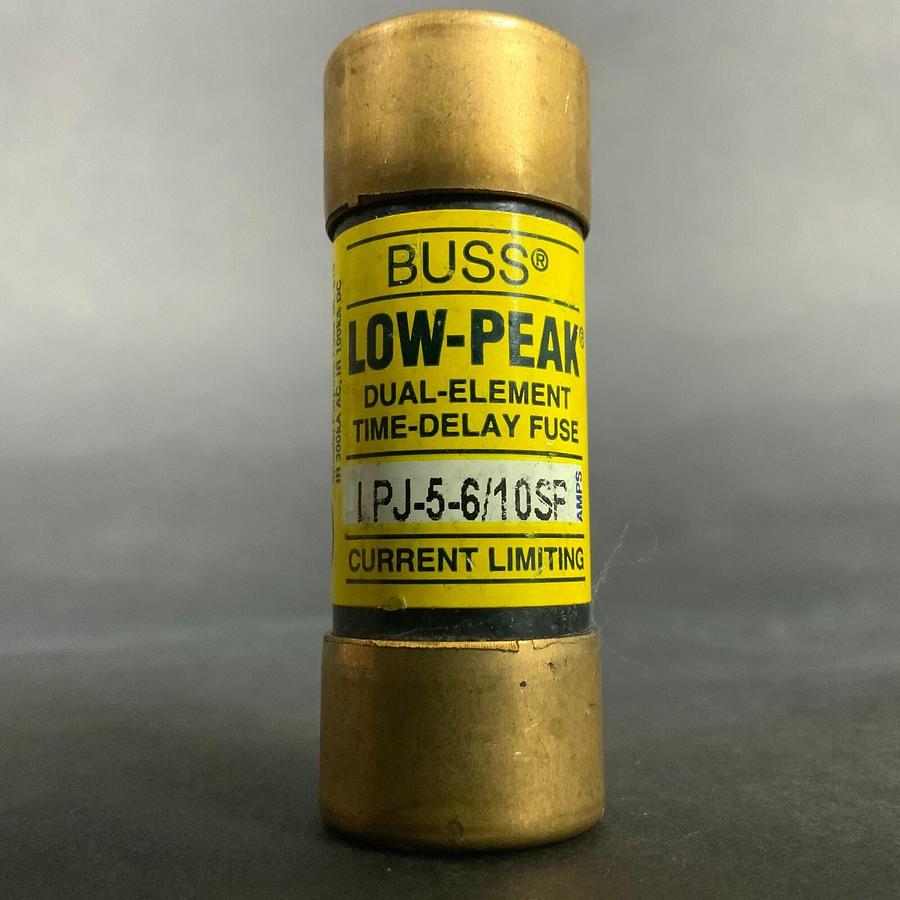 Used BUSSMANN LOW-PEAK LPJ-5-6/10SP FUSE - SET OF 2 ($14 OBO)