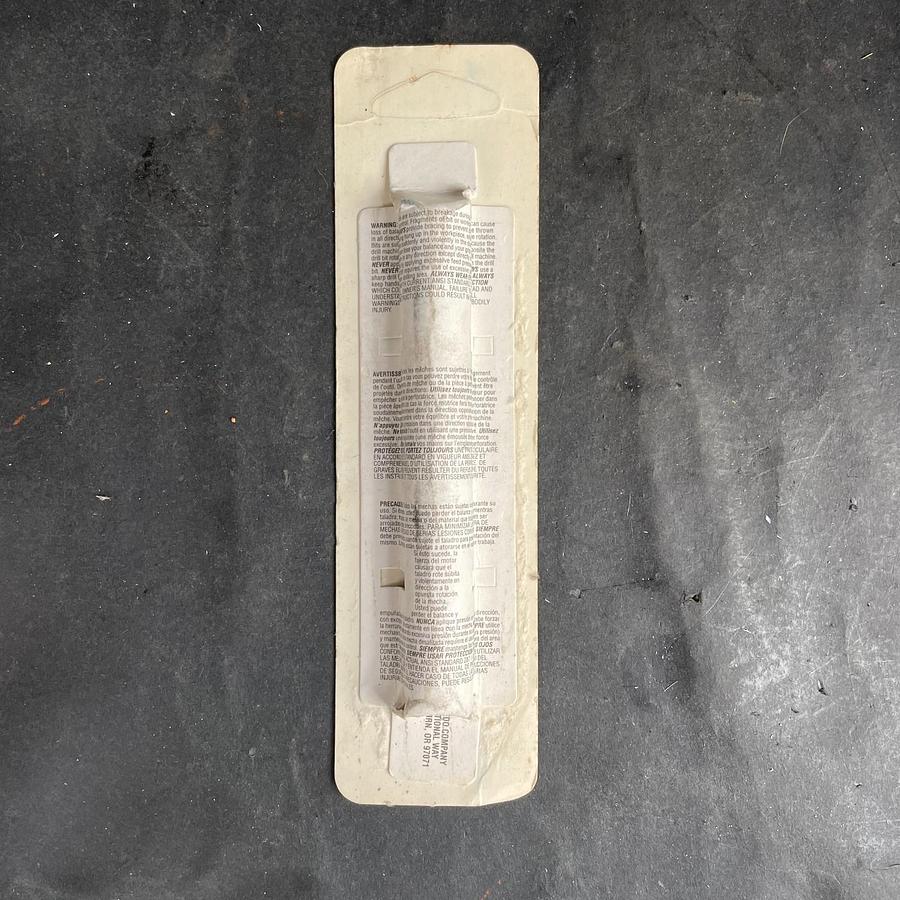 CREDO 21232 7/16" CONTRACTOR DRILL BIT