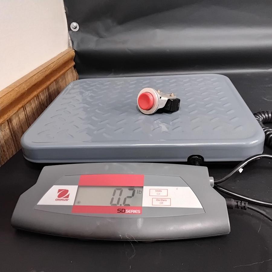 Used ITT 2HB-5 RED PUSHBUTTON ($10 OBO)