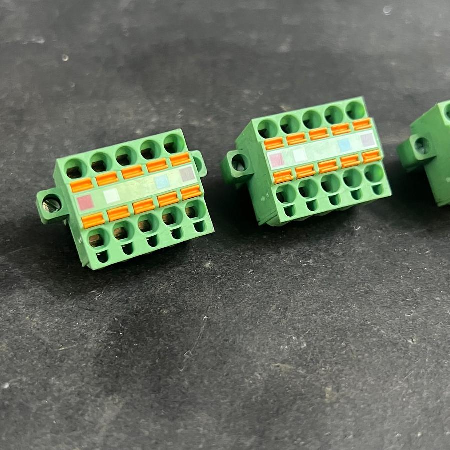 Used PHOENIX CONTACT PA66-FR TERMINAL BLOCK CONNECTOR - SET OF 4 ($10 OBO)